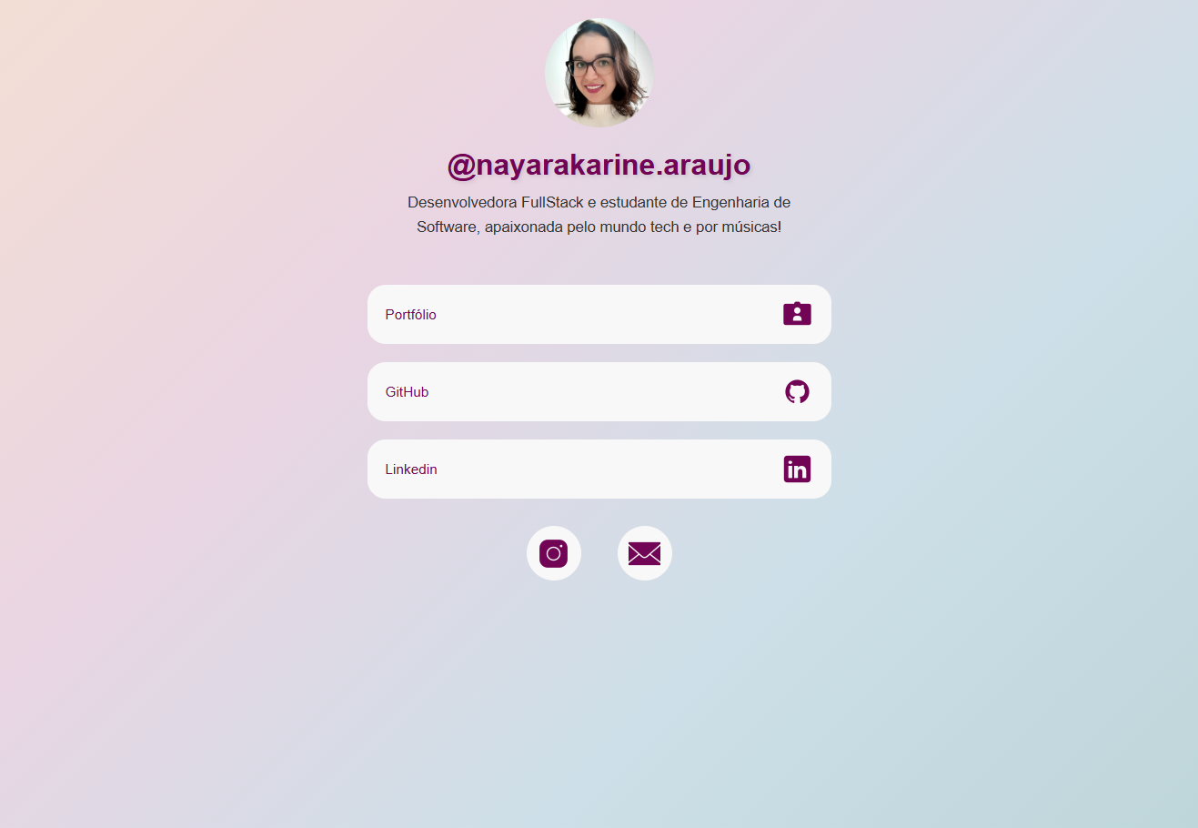 Site Bio Instagram